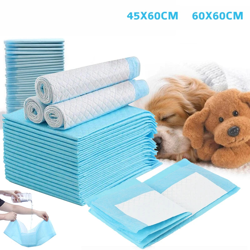 Welpenunterlagen 100er-Pack – ultraabsorbierend & auslaufsicher, für Hunde & Katzen
