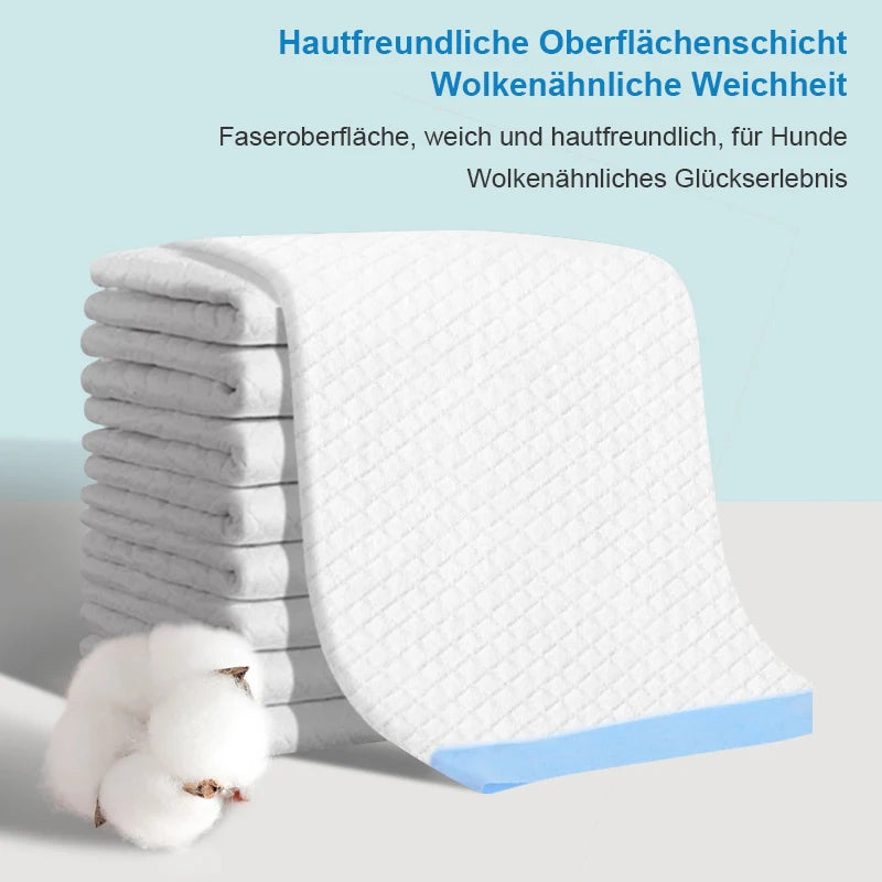 Welpenunterlagen 100er-Pack – ultraabsorbierend & auslaufsicher, für Hunde & Katzen