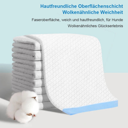 Welpenunterlagen 100er-Pack – ultraabsorbierend & auslaufsicher, für Hunde & Katzen