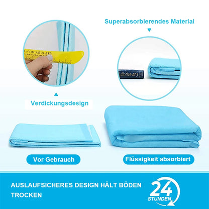 Welpenunterlagen 100er-Pack – ultraabsorbierend & auslaufsicher, für Hunde & Katzen